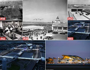 90 Tahun LAX, Foto-foto Jadul dan Terkini Ungkap Sejarah Bandara Los Angeles